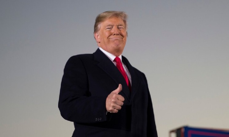 Кошельки команды мемкоина TRUMP вывели $94 млн USDC на Coinbase