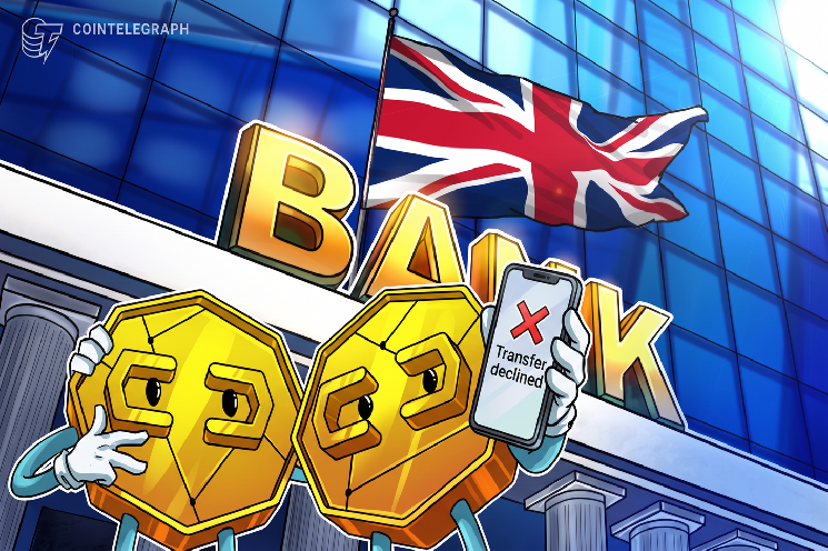 
			Lloyds и Barclays вошли в число британских банков, названных в жалобах на криптопереводы, сообщает правозащитная группа		